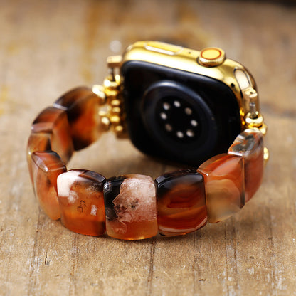 Sunshine Agate Stretch Apple Watch Band