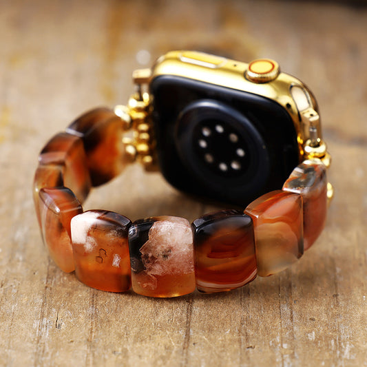Sunshine Agate Stretch Apple Watch Band